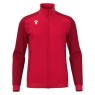 CHAQUETA DE CHANDALL MACRON AMB CREMALLERA ANUBIS COLOR ROJO
