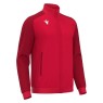 CHAQUETA DE CHANDALL MACRON AMB CREMALLERA ANUBIS COLOR ROJO