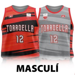 SAMARRETA DE JOC REVERSIBLE MASCULINA BC TORROELLA