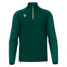 SUDADERA MACRON ISEN MEDIA CREMALLERA COLOR VERDE BOTELLA
