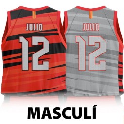 CAMISETA DE JUEGO REVERSIBLE MASCULINA CB TORROELLA