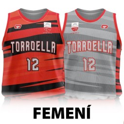CAMISETA DE JUEGO REVERSIBLE FEMENINA CB TORROELLA