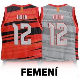 CAMISETA DE JUEGO REVERSIBLE FEMENINA CB TORROELLA