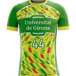 SAMARRETA DE PORTER GROC I VERD FUTBOL UDG