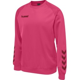 SUDADERA HUMMEL CUELLO REDONDO COLOR ROSA