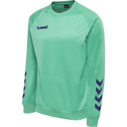 SUDADERA HUMMEL CUELLO REDONDO COLOR VERDE PISTACHO