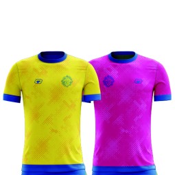 CAMISETA TÉCNICA REVERSIBLE MASCULINA "NORMO" TOP LINE DE TC FULL PRINT 2 CARAS