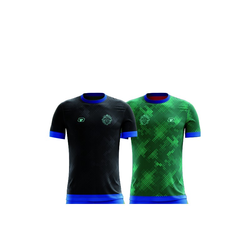 CAMISETA TÉCNICA REVERSIBLE MASCULINA "NORMO" TOP LINE DE TC FULL PRINT 2 CARAS
