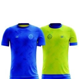 CAMISETA TÉCNICA REVERSIBLE MASCULINA "NORMO" TOP LINE DE TC FULL PRINT 2 CARAS