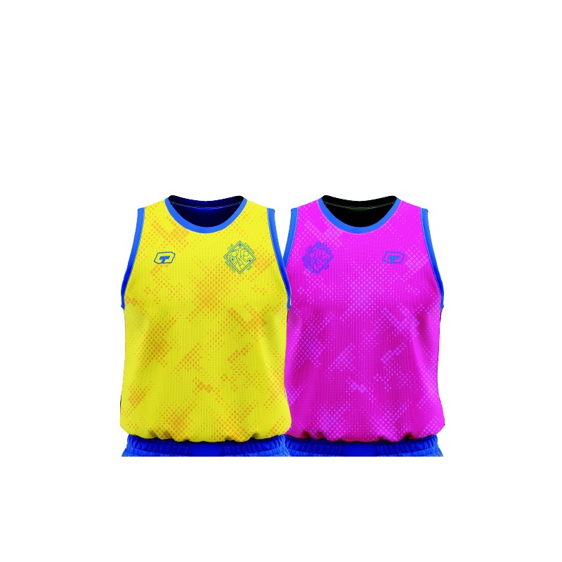 CAMISETA  REVERSIBLE MASCULINA "NAIK" SIN MANGAS TOP LINE DE TC FULL PRINT