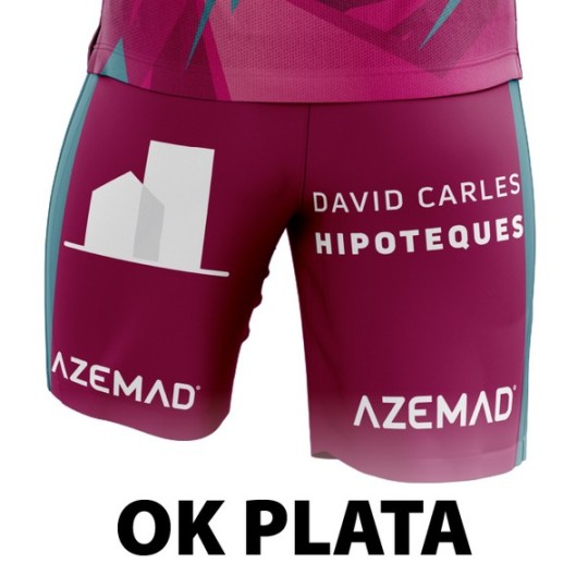 PANTALÓN DE JUEGO 3A EQUIPACIÓN CLUB HOQUEI OLOT - SÈNIOR OK PLATA