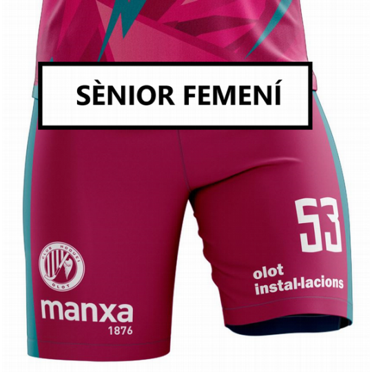 PANTALÓN DE JUEGO 3A EQUIPACIÓN CLUB HOQUEI OLOT - SÈNIOR FEMENÍ