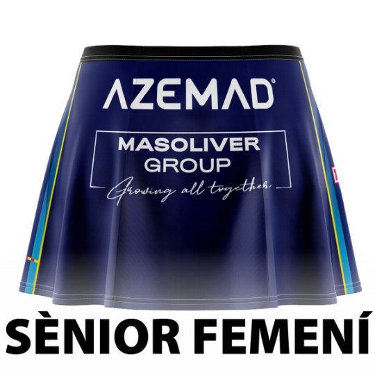 FALDA DE JUEGO BASE FEMENINA CLUB HOQUEI OLOT