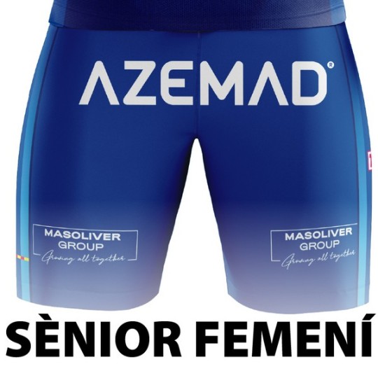PANTALÓN DE PORTERO BASE FEMENINO AZUL CLUB HOQUEI OLOT
