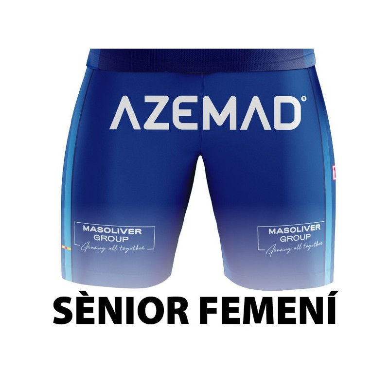 PANTALÓN DE PORTERO BASE FEMENINO AZUL CLUB HOQUEI OLOT