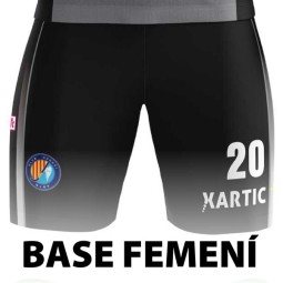 PANTALÓN DE PORTERO BASE FEMENINO NEGRO CLUB HOQUEI OLOT