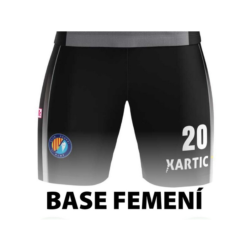 PANTALÓ DE PORTER BASE FEMENÍ NEGRE CLUB HOQUEI OLOT