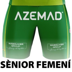 PANTALÓN DE PORTERO BASE FEMENINA VERDE CLUB HOQUEI OLOT