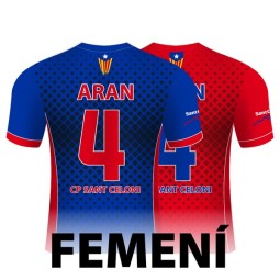 CAMISETA DE JUEGO REVERSIBLE CP SANT CELONI