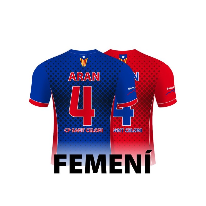CAMISETA DE JUEGO REVERSIBLE CP SANT CELONI