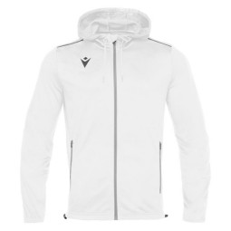 JAQUETA AMB CAPUTXA MACRON FREYR COLOR BLANC