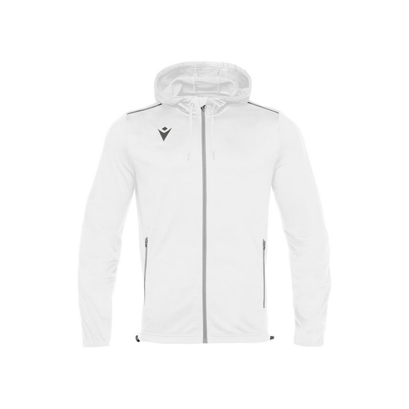JAQUETA AMB CAPUTXA MACRON FREYR COLOR BLANC