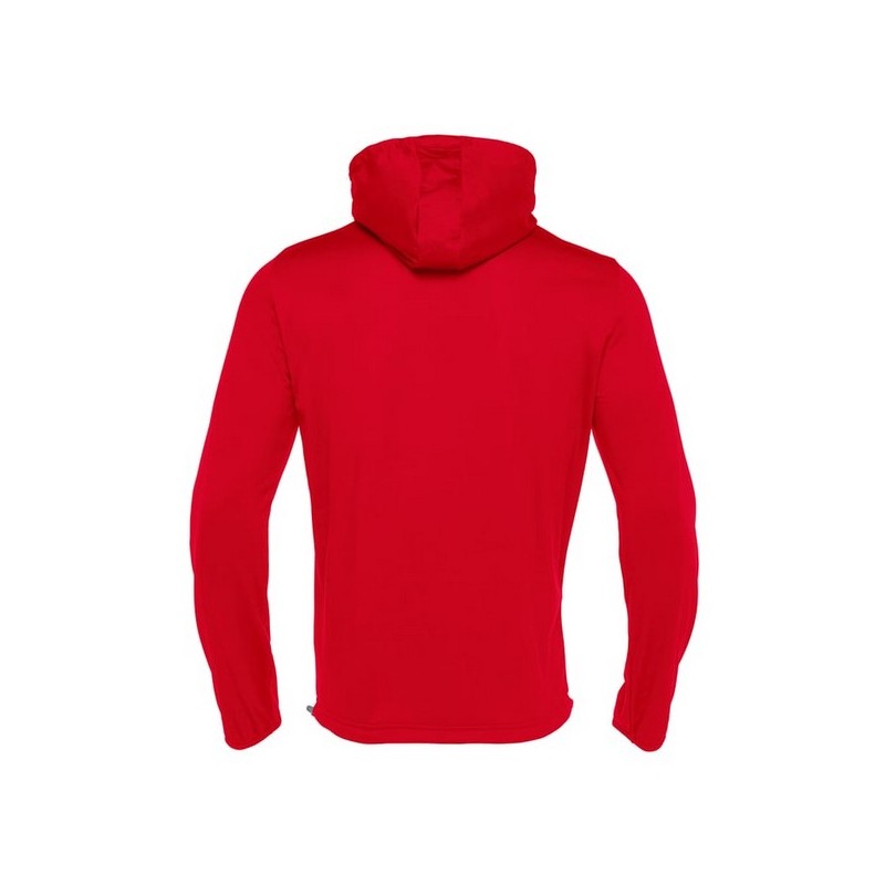 JAQUETA AMB CAPUTXA MACRON FREYR COLOR VERMELL
