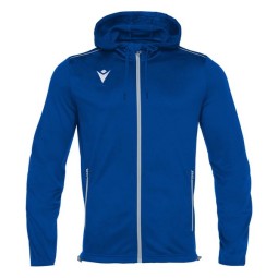 JAQUETA AMB CAPUTXA MACRON FREYR COLOR BLAU ROYAL