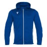 JAQUETA AMB CAPUTXA MACRON FREYR COLOR BLAU ROYAL