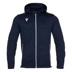 JAQUETA AMB CAPUTXA MACRON FREYR COLOR BLAU MARÍ