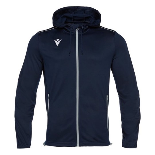 JAQUETA AMB CAPUTXA MACRON FREYR COLOR BLAU MARÍ
