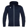 JAQUETA AMB CAPUTXA MACRON FREYR COLOR BLAU MARÍ