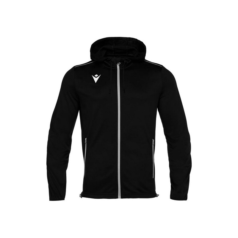 JAQUETA  AMB CAPUTXA MACRON FREYR COLOR NEGRE