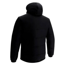 ANORAK CURT MACRON ANDES ENCOIXINAT AMB CAPUTXA COLOR NEGRE