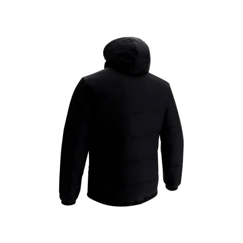 ABRIGO CORTO MACRON ANDES CON CAPUCHA COLOR NEGRO