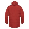 ANORAK LARGO MACRON GYOR ACOLCHADO CON CAPUCHA COLOR ROJO