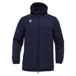 ANORAK LLARG MACRON GYOR ENCOIXINAT AMB CAPUTXA COLOR BLAU MARÍ