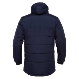 ANORAK LARGO MACRON GYOR ACOLCHADO CON CAPUCHA COLOR AZUL MARINO