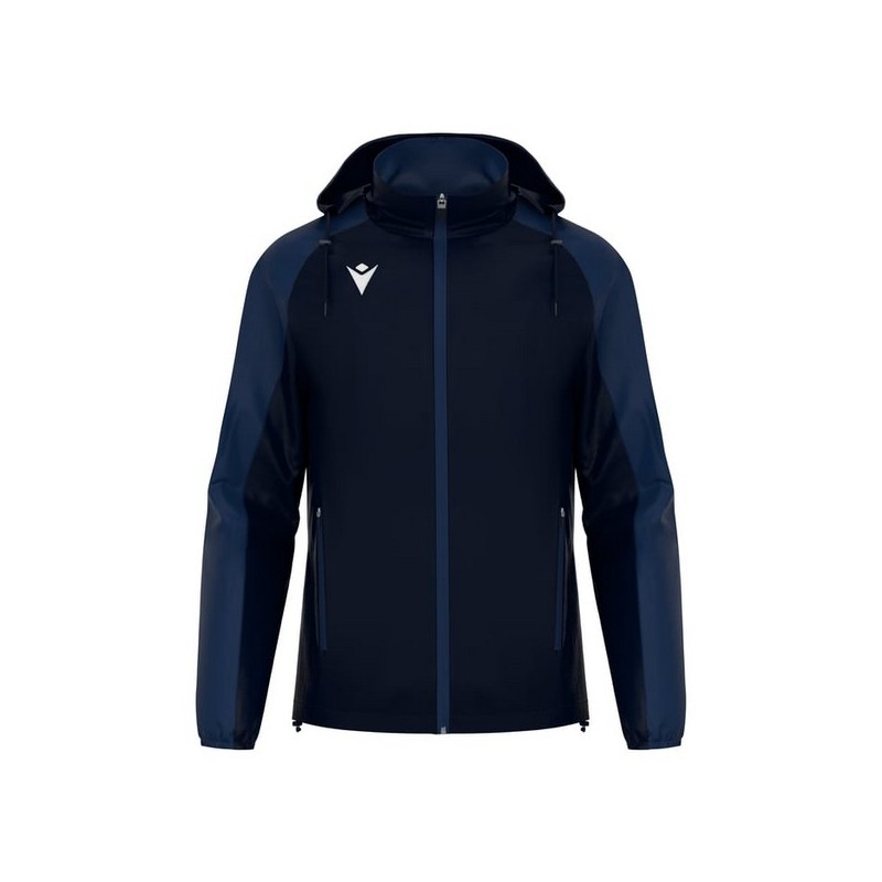 CHAQUETA MACRON RIVENDELL CON CAPUCHA COLOR AZUL MARINO