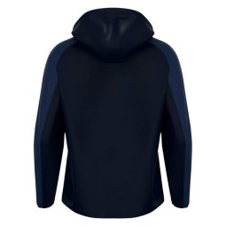JAQUETA MACRON RIVENDELL AMB CAPUTXA COLOR BLAU MARÍ