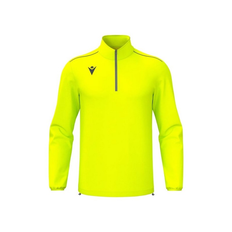 DESSUADORA MACRON MITJA CREMALLERA HAVEL COLOR GROC FLUOR