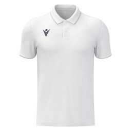 POLO MACRON DRACO HERO COLOR BLANC/GRIS