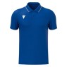 POLO MACRON DRACO HERO COLOR BLAU ROYAL/BLANC