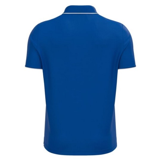 POLO MACRON DRACO HERO COLOR BLAU ROYAL/BLANC