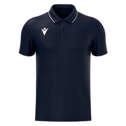 POLO MACRON DRACO HERO COLOR BLAU MARÍ/BLANC