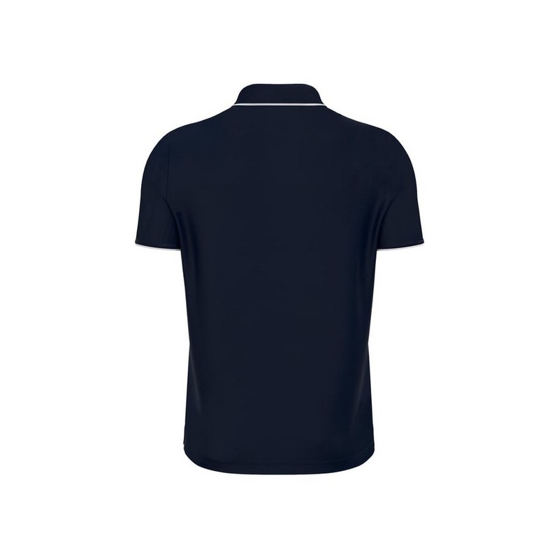 POLO MACRON DRACO HERO COLOR BLAU MARÍ/BLANC