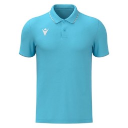 POLO MACRON DRACO HERO COLOR BLAU CEL/BLANC