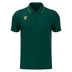 POLO MACRON DRACO HERO COLOR VERD FOSC/OR