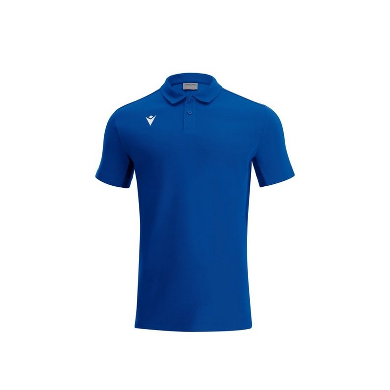 POLO MACRON CLARINET COLOR AZUL REAL