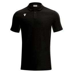 POLO MACRON CLARINET COLOR NEGRO Y GRIS